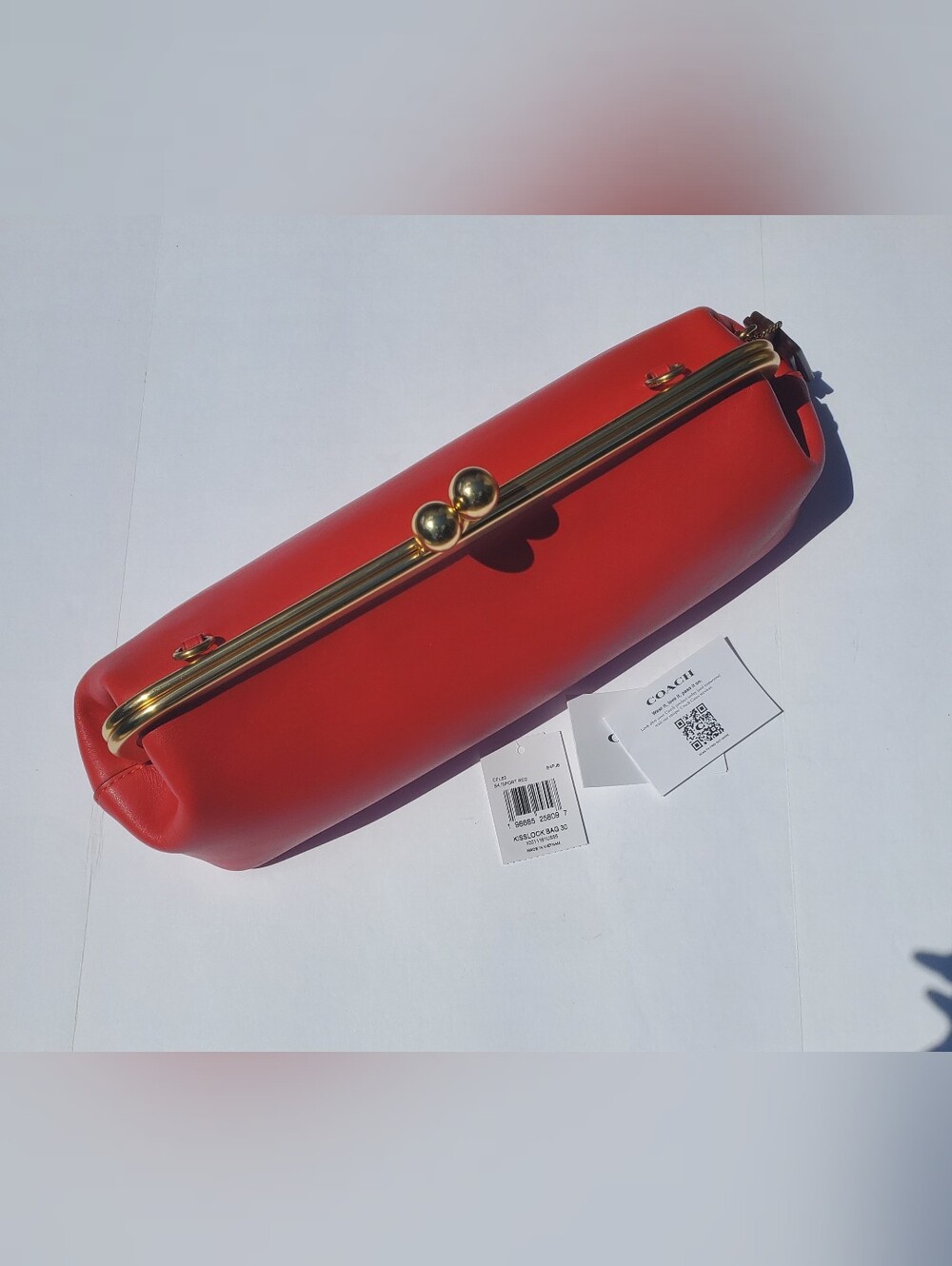 Coach Kisslock 30 Sport Red